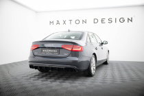 Audi A4 B8 Facelift 2011-2015 Bakre Diffuser (Med Dubbla utblås på båda sidorna) Maxton Design